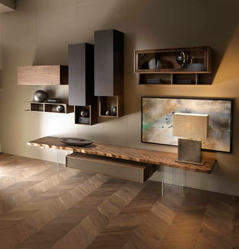 GEO 01 - Sectional storage wall by Arte Brotto - view 3
